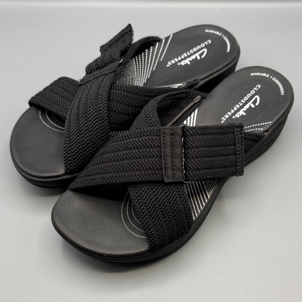 Clarks Cloudsteppers Slide Sandals - Arla Wave